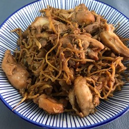 ไก่ผัดขิงแบบโบราณ