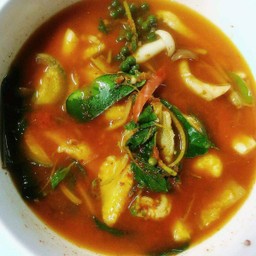 แกงป่าปลาเห็ดโคน