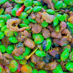 ผัดสะตอเนื้อ