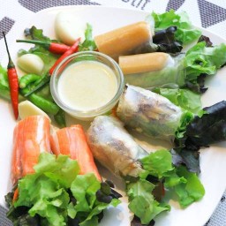 Bon Appétit Salad Rolls (บอน นา เป ตี สลัดโรล)