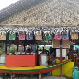 ก๋วยเตี๋ยวเรืออยุธยา. ทางเข้าตลาดน้ำดอนหวาย