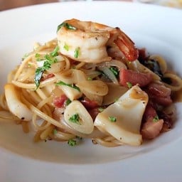 Spicy Seafood Pasta