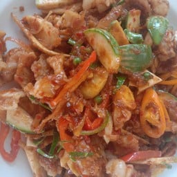 จระเข้ผัดเผ็ด