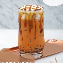 Brown Sugar Thai Tea Float