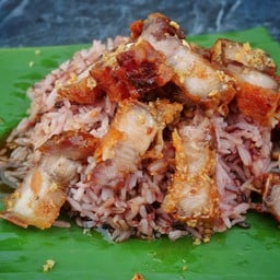ข้าวหมูทอด ธรรมดา