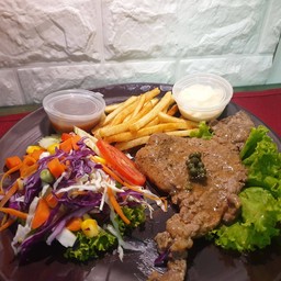 สเต็กเนื้อ