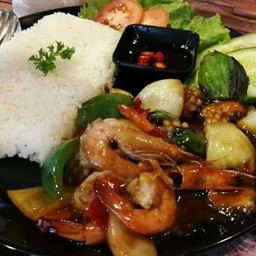 ข้าว พริกไทยดำ