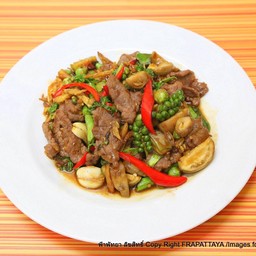 เนื้อผัดขี้เมา