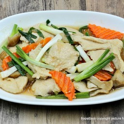ไก่ผัดน้ำมันหอย