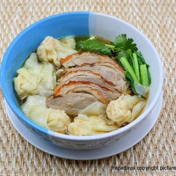 เกี้ยวกุ้งเป็ดย่าง