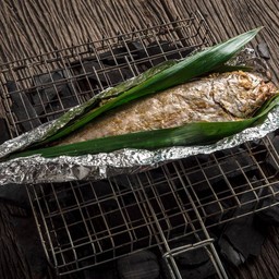 ปลาสำลีเผา