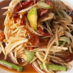 ร้านส้มตำในวัด