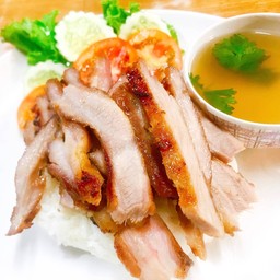 ข้าวคอหมูย่าง
