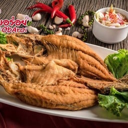ปลากะพงทอดน้ำปลา