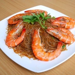 กุ้งอบวุ้นเส้น