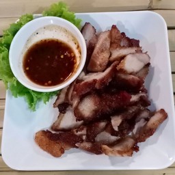 คอหมูทอด