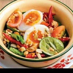 ตำไข่ต้มมะตูม