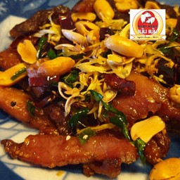 ครัวเน้นเน้น หมูทอด เนื้อทอด แดดเดียว