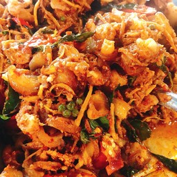 ผัดเผ็ดหมูป่า