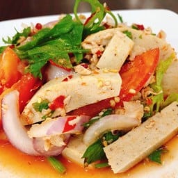 ยำหมูยอหมูสับ