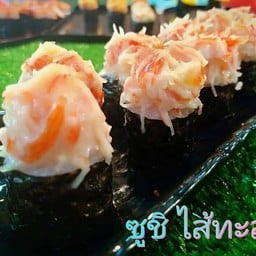 ซูชิ ไส้ทะลัก ตลาดใหม่ ประชาอุทิศ 61