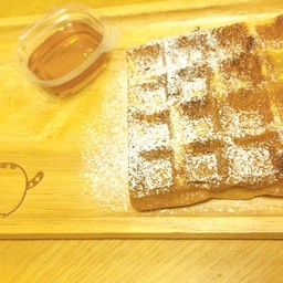 Homemade waffles