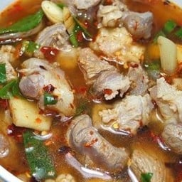 ต้มแซ่บ เนื้อวัวติดมัน