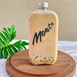 Milk Tea Bottle with Brown Sugar Jelly