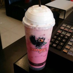 นมชมพูเย็น (22oz.)