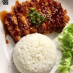 ข้าวหมูทอดทงคัตสึ