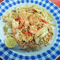 ผัดมาม่าต้มยำกุ้งด