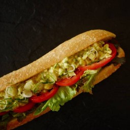 Sandwich - Yellow curry free-range eggs (half baguette)