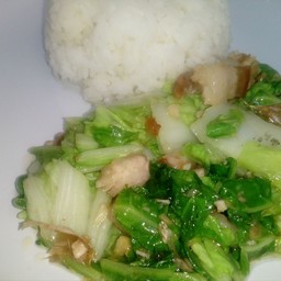 ผัดผักกาดข้าว