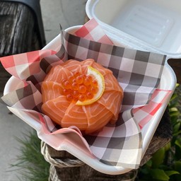 Salmon ikura Donut