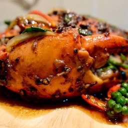 ปูผัดพริกไทดำ M