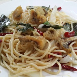 สปาเก็ตตี้ปลาสลิด