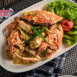 ปูผัดผงกะหรี่ M