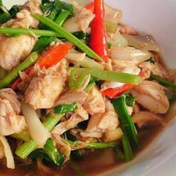 เนื้อปูผัดคื่นฉ่าย