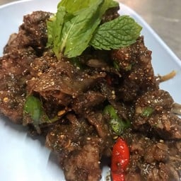 ลาบคั่วเนื้อ