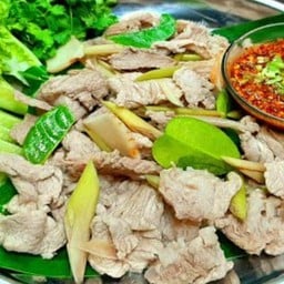 หมูลวกจิ้ม