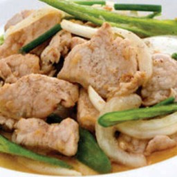 ข้าวผัดพริกสดหมู