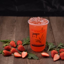 ชาเขียวสตรอเบอรี่