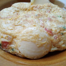 ไข่เจียวเต้าหู้ไข่ราดข้าว