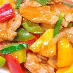 ข้าวเปรี้ยวหวานหมู