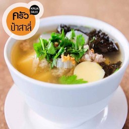 ต้มจืดเต้าหู้หมูสับสาหร่าย