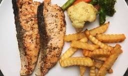 สเต็กปลาแซลมอน