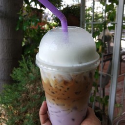 คาปูชิโน่เผือกหอม