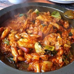 ไก่ผัดซอสเกาหลี