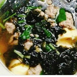 ต้มจืดวุ้นเส้นผักกาดขาวหมูสับ