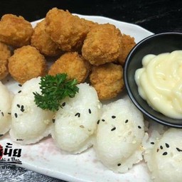 ข้าวหน้าไก่กรอบ